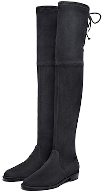 (W) Stuart Weitzman Lowland 'Charcoal Suede' Kelabu Suede SW2501042-GRY Shop (W) Stuart Weitzman Lowland 'Charcoal Suede' Kelabu Suede SW2501042-GRY