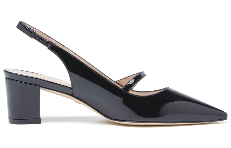 (W) Stuart Weitzman Maryjane 50 Slingback 'Black Patent' 圖 2