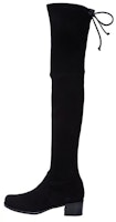(Women) Stuart Weitzman Midland 'Black Block Heel Over-The-Knee' WL46895 (Women) Stuart Weitzman Midland 'Black Block Heel Over-The-Knee' WL46895