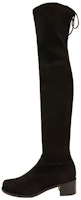 (Women) Stuart Weitzman Midland 'Black Over-the-Knee Tie-Back' WE0901359B-BLK (Women) Stuart Weitzman Midland 'Black Over-the-Knee Tie-Back' WE0901359B-BLK
