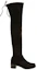 Order (W) スチュアート ワイツマン ミッドランド ニーハイタイバック (黒) WE0901359B-BLK