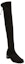 Shop (W) Stuart Weitzman Midland 'Hitam Over-the-Knee Tie-Back' WE0901359B-BLK