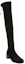 Shop (W) スチュアート ワイツマン ミッドランド ニーハイタイバック (黒) WE0901359B-BLK