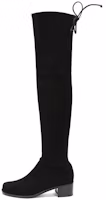 (Women) Stuart Weitzman Midland 'Black Over-the-Knee Boot' MIDLANDSUSSUEDESTRBLACK (Women) Stuart Weitzman Midland 'Black Over-the-Knee Boot' MIDLANDSUSSUEDESTRBLACK