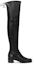 Order (W) Stuart Weitzman Midland 'Hitam Klasik' MIDLANDSRLSTRNAPPABLACK
