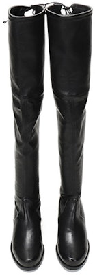 (W) Stuart Weitzman Midland 'Hitam Klasik' MIDLANDSRLSTRNAPPABLACK Shop (W) Stuart Weitzman Midland 'Hitam Klasik' MIDLANDSRLSTRNAPPABLACK