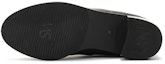 Details for (W) Stuart Weitzman Midland 'Hitam Klasik' MIDLANDSRLSTRNAPPABLACK