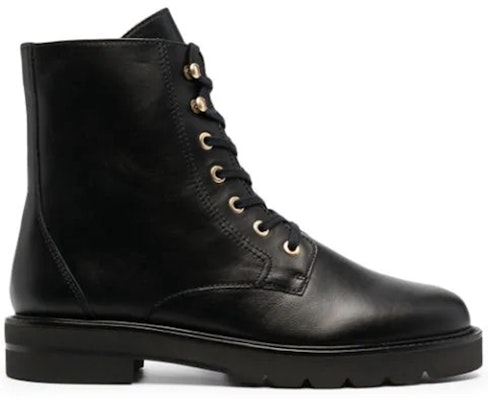 Stuart Weitzman Mila Lift 英倫抗磨損增高皮革作戰馬丁靴 女款 黑色 Order Stuart Weitzman Mila Lift 英倫抗磨損增高皮革作戰馬丁靴 女款 黑色