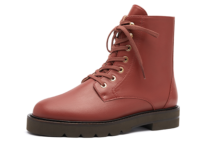(W) Stuart Weitzman Mila Lift Bootie 'Brick Red Leather' 圖 4