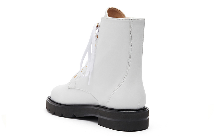 (W) Stuart Weitzman Mila Lift Bootie 'White Leather' 圖 4