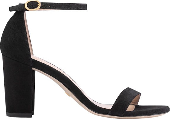 (Women) Stuart Weitzman Nearlynude 'Black High Heel Sandals' ZL51743 Order (Women) Stuart Weitzman Nearlynude 'Black High Heel Sandals' ZL51743