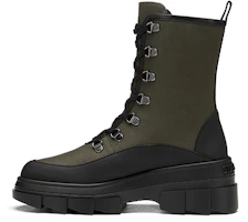(Women) Stuart Weitzman Noho Bootie 'Military Green Canvas' SW2501017-GRE (Women) Stuart Weitzman Noho Bootie 'Military Green Canvas' SW2501017-GRE
