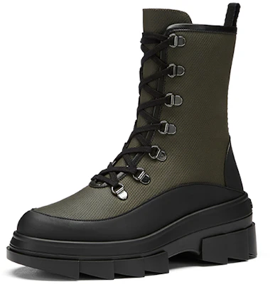 (W) Stuart Weitzman Noho Bootie 'Kanvas Hijau Militer' SW2501017-GRE Purchase (W) Stuart Weitzman Noho Bootie 'Kanvas Hijau Militer' SW2501017-GRE