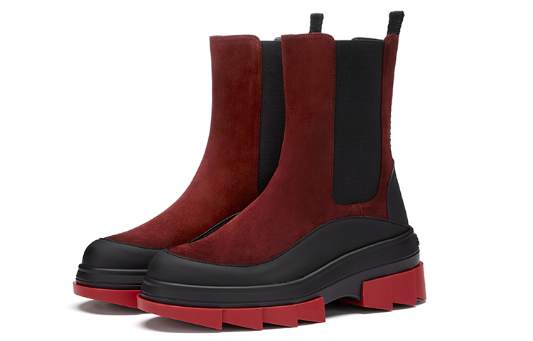 (W) Stuart Weitzman Noho Chelsea Bootie 'Rose Brown Suede' 圖 3