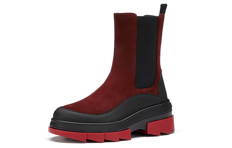 (W) Stuart Weitzman Noho Chelsea Bootie 'Rose Brown Suede' 圖 5