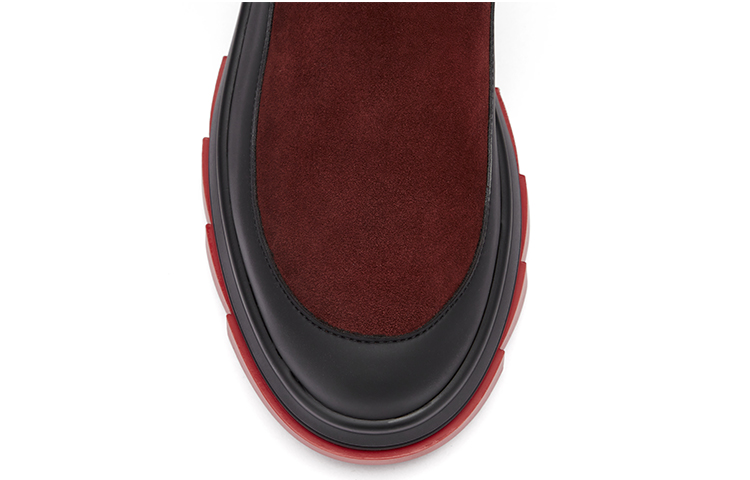 (W) Stuart Weitzman Noho Chelsea Bootie 'Rose Brown Suede' 圖 6