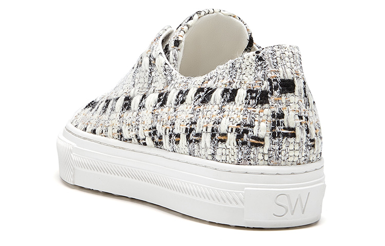(W) Stuart Weitzman Ollie 'Black Fashion Low-Top' 圖 5