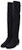 (W) Stuart Weitzman But Tinggi Lutut 'Kain Baldu Hitam' ALLGOODSUEDEBLACK