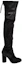 Order (W) Bottes Stuart Weitzman Jusqu''aux Cuisses ''Noir Suédine Mode''. HELENA30SUEDEFUSIONBLACK
