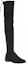 Lookbook (W) But Stuart Weitzman 'Classic Black Suede' Panjang Lutut. LOWLANDSUEDESTRBLK