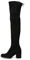 (Women) Stuart Weitzman Over-The-Knee Boots 'Classic Round Toe Black Suede' TIELANDSUEDEBLACK (Women) Stuart Weitzman Over-The-Knee Boots 'Classic Round Toe Black Suede' TIELANDSUEDEBLACK