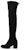 (W) Stuart Weitzman But But Lutut 'Hujung Bulat Klasik Suede Hitam' TIELANDSUEDEBLACK