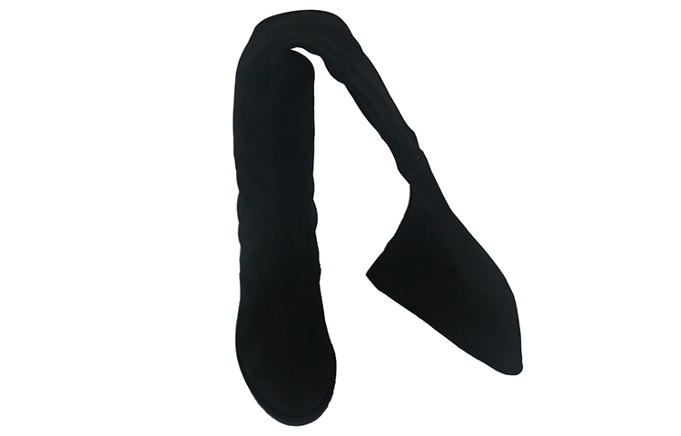 (W) Stuart Weitzman Over The Knee Boots 'Classic Black Velvet Square Heel' 圖 4