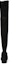 Purchase (W) Stuart Weitzman But But Lutut 'Hujung Bulat Klasik Suede Hitam' TIELANDSUEDEBLACK