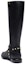Shop (W) But Stuart Weitzman Pearl Moto ‘Kulit Hitam’ SW2501008-BLK