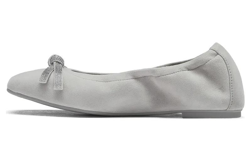 Buy (W) スチュアート・ワイツマン 尖頭コンフォートフラット「パールグレースエード」 SW3502024