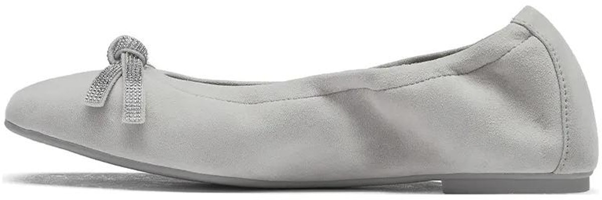 (W) Stuart Weitzman Flats Ujung Lancip 'Suede Abu Mutiara' Nyaman SW3502024 Buy (W) Stuart Weitzman Flats Ujung Lancip 'Suede Abu Mutiara' Nyaman SW3502024