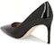 (W) Stuart Weitzman Kasut Tumit Tinggi Slip-On Hujung Runcing 'Kulit Hitam' STUART85PUMPSA776BLK