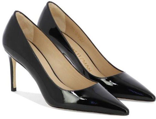 (W) Stuart Weitzman Zapatos de Tacón Punta Fina 'Cuero Negro' STUART85PUMPSA776BLK Order (W) Stuart Weitzman Zapatos de Tacón Punta Fina 'Cuero Negro' STUART85PUMPSA776BLK