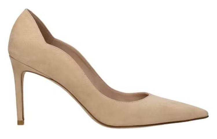 Order (Women) Stuart Weitzman Pointed Toe Stiletto 'Khaki' STUART85SUES7020AJM