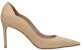 (W) Stuart Weitzman Tumit Tinggi Runcing 'Khaki' STUART85SUES7020AJM