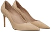 Lookbook (W) Stuart Weitzman Tumit Tinggi Runcing 'Khaki' STUART85SUES7020AJM