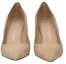 Shop (W) Stuart Weitzman Tumit Tinggi Runcing 'Khaki' STUART85SUES7020AJM