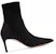 (W) Stuart Weitzman But Buku Runcing Stiletto 'Bulu Domba Hitam' SW3901012-BLK