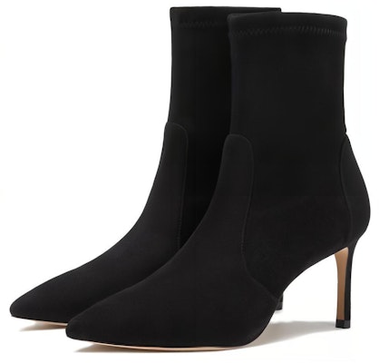 (Women) Stuart Weitzman Pointed Toe Stiletto Ankle Boot 'Black Sheepskin' SW3901012-BLK Lookbook (Women) Stuart Weitzman Pointed Toe Stiletto Ankle Boot 'Black Sheepskin' SW3901012-BLK