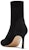 (W) Stuart Weitzman But Buku Runcing Stiletto 'Bulu Domba Hitam' SW3901012-BLK