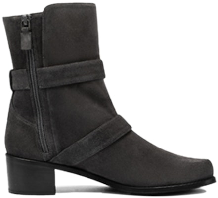 Stuart Weitzman SW英倫儲備 粗跟時尚短筒靴 女式 灰色 Order Stuart Weitzman SW英倫儲備 粗跟時尚短筒靴 女式 灰色