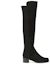 Order (W) Stuart Weitzman Reserve But 'Hitam Lebih Lutut' RESERVESUESTRGABRDNEBLACK