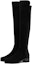 Shop (W) Stuart Weitzman Reserve Boot 'Hitam Klasik Suede Melepasi Lutut' YL01418