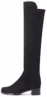 (Women) Stuart Weitzman Reserve Over-The-Knee Boot 'Black Velvet' RESERVESRGSUESTRGABRDNEBLACK (Women) Stuart Weitzman Reserve Over-The-Knee Boot 'Black Velvet' RESERVESRGSUESTRGABRDNEBLACK