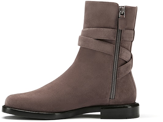 (W) Stuart Weitzman Ryder Pearl Belted Bootie 'Coklat Kelabu Hangat' SW2501005-BRO Shop (W) Stuart Weitzman Ryder Pearl Belted Bootie 'Coklat Kelabu Hangat' SW2501005-BRO