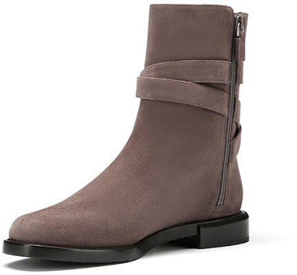 (W) Stuart Weitzman Ryder Pearl Belted Bootie 'Coklat Kelabu Hangat' SW2501005-BRO Purchase (W) Stuart Weitzman Ryder Pearl Belted Bootie 'Coklat Kelabu Hangat' SW2501005-BRO