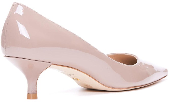 stuart weitzman/SW 牛皮 簡約優雅 細跟 高筒鞋 5cm 女款 粉色 Shop stuart weitzman/SW 牛皮 簡約優雅 細跟 高筒鞋 5cm 女款 粉色
