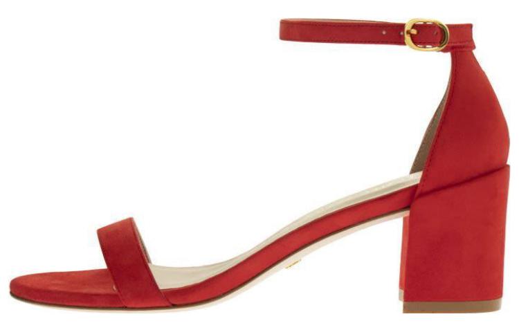 (Women) Stuart Weitzman Simple Sandal 'Red Fashion Trend' S2301CRL