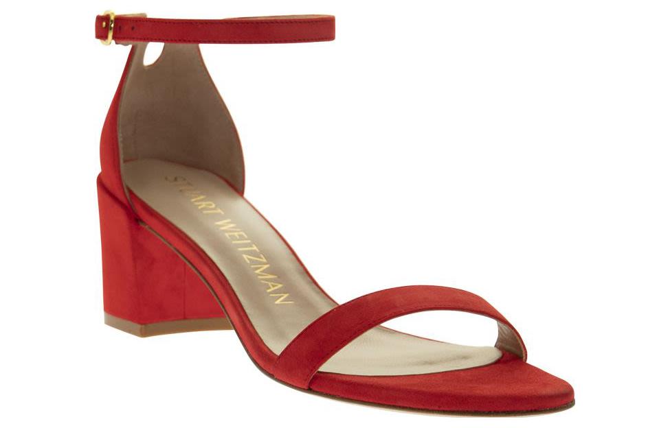 (W) Stuart Weitzman Simple Sandal 'Red Fashion Trend' 圖 2