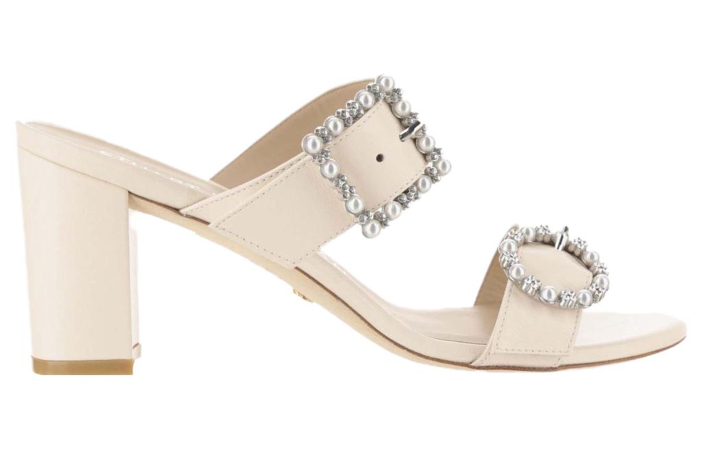 (W) Stuart Weitzman Slide 'Elegant Cream' 圖 2